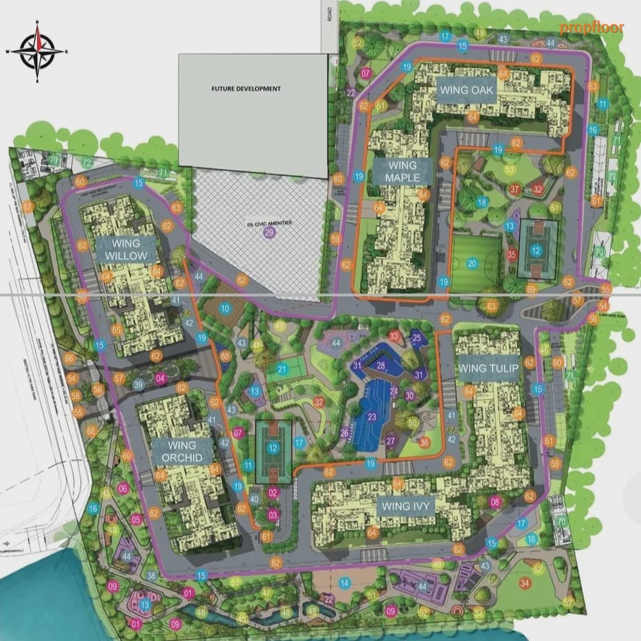 Adarsh Parkland Master plan