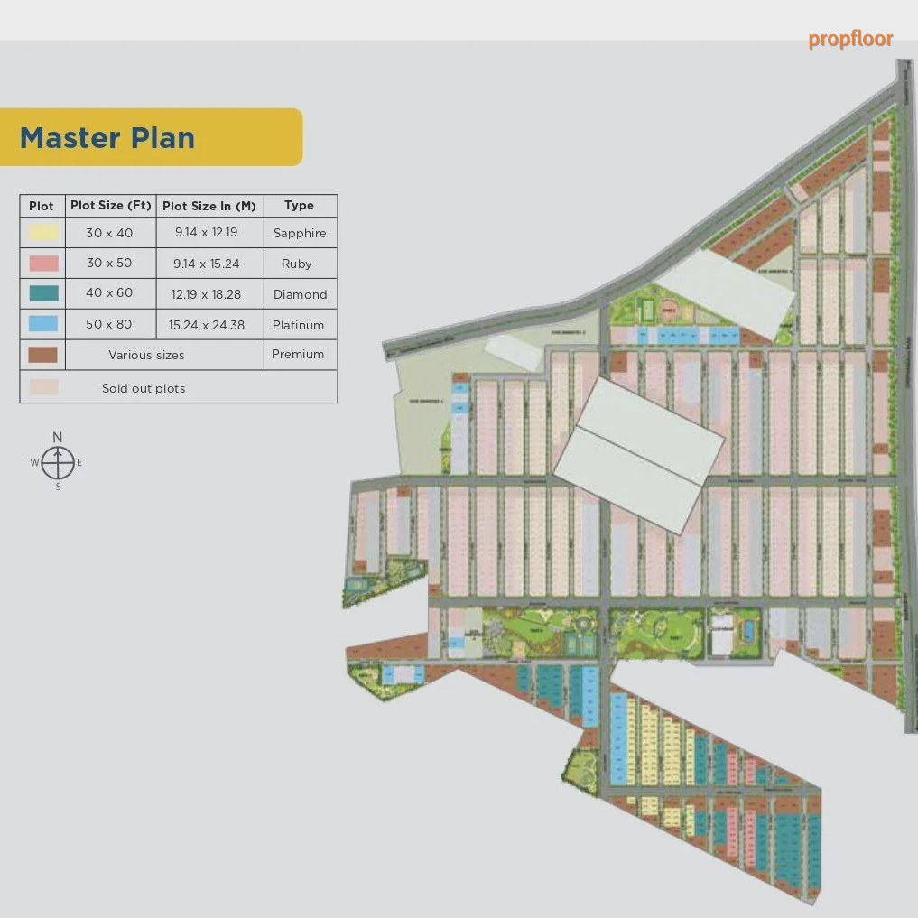 Adarsh Savana master plan