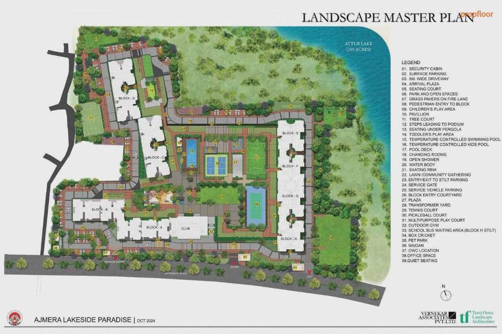 Ajmera Marina Master plan