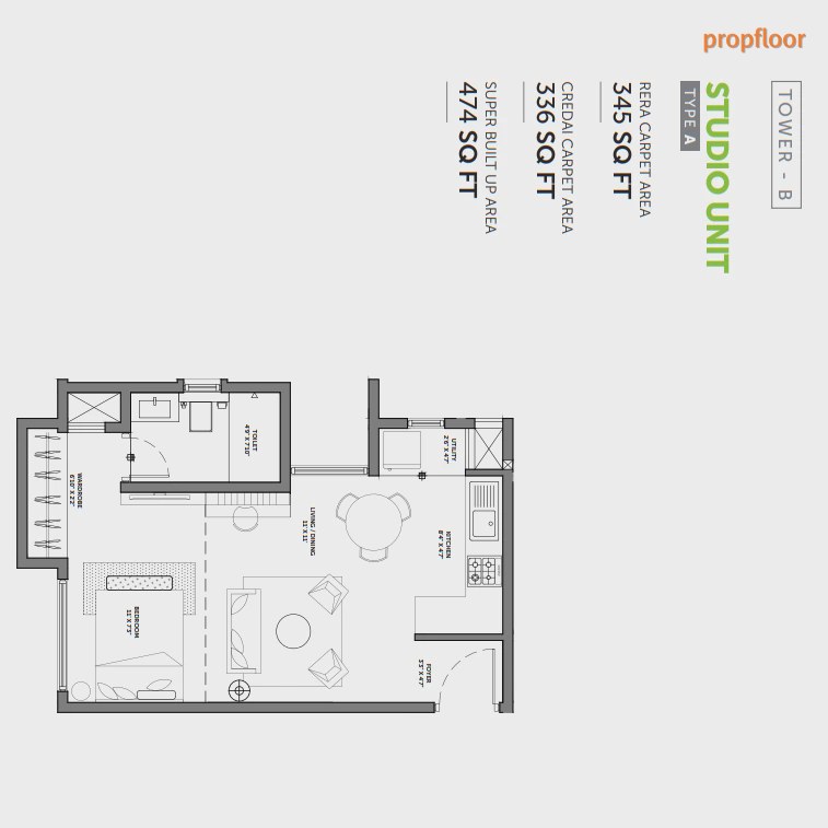 Assetz 63° East floor plan