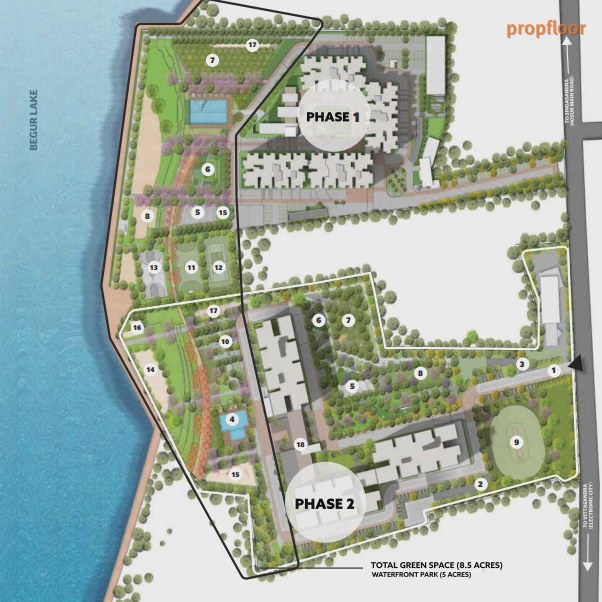 Assetz Canvas and Cove Master plan