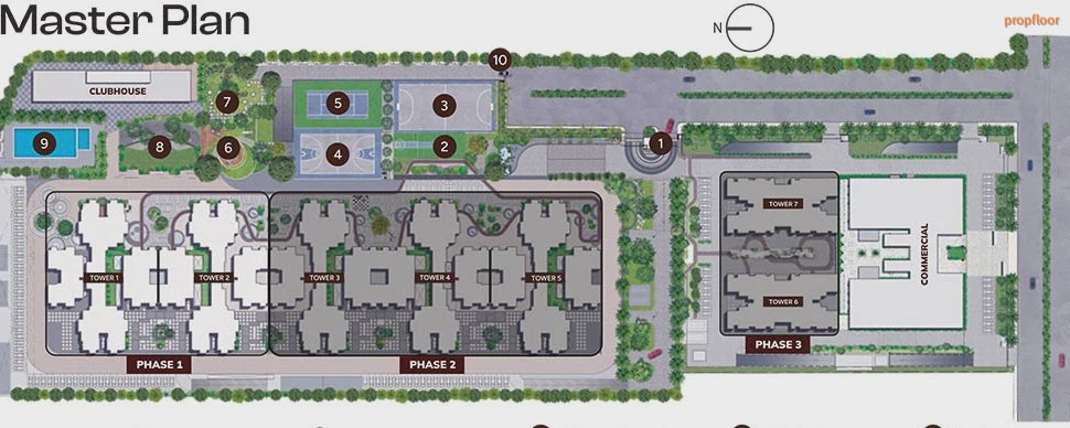 Assetz Sora & Saki master plan