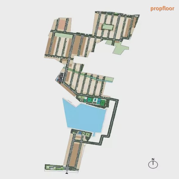 Assetz The Secret Lake master plan