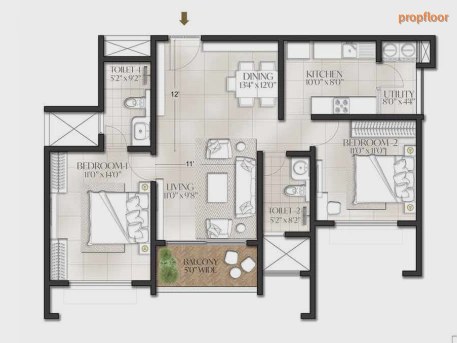 Aston Park at Prestige City floor plan