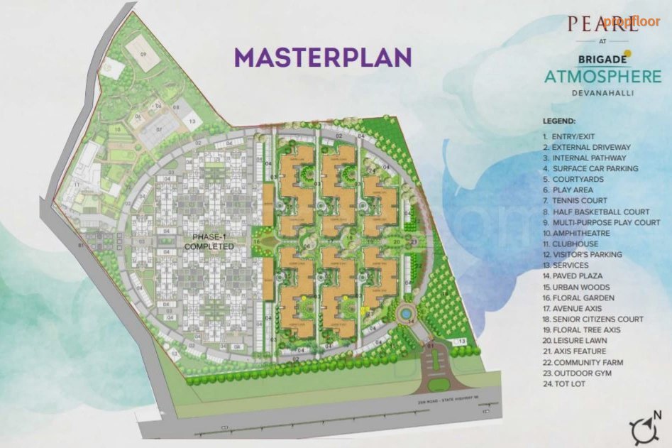 Brigade Atmosphere Pearl Master plan