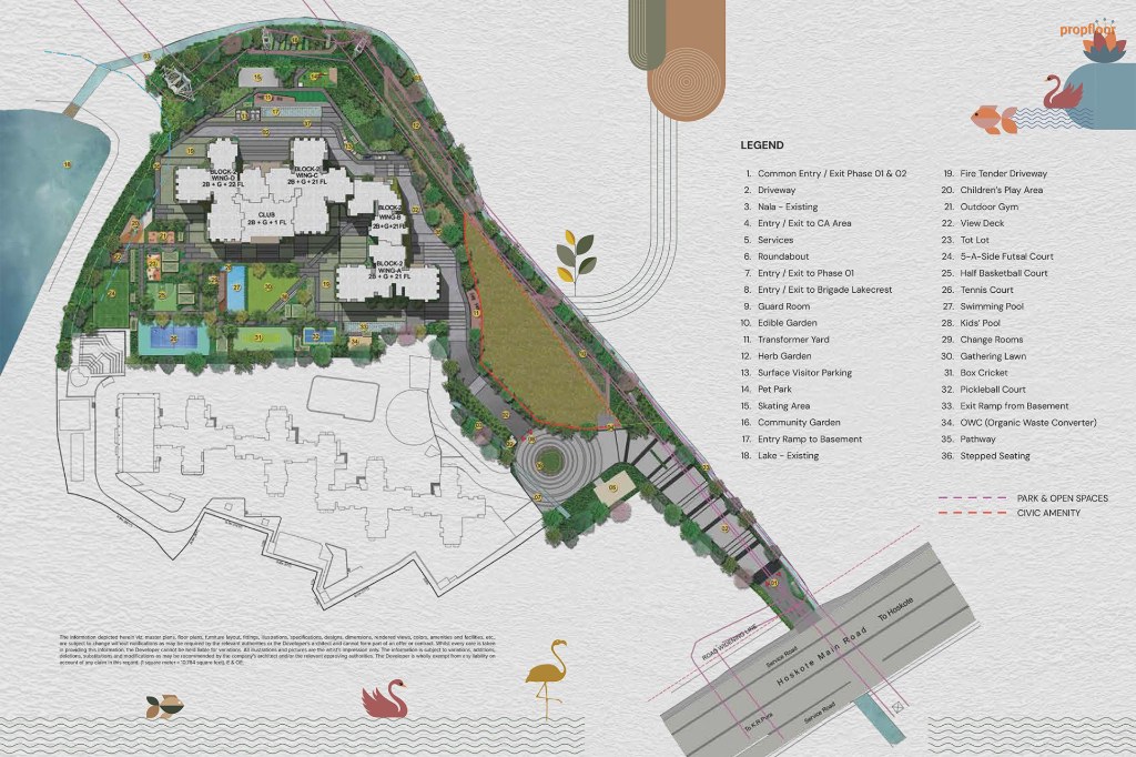 Brigade Lakecrest Master plan