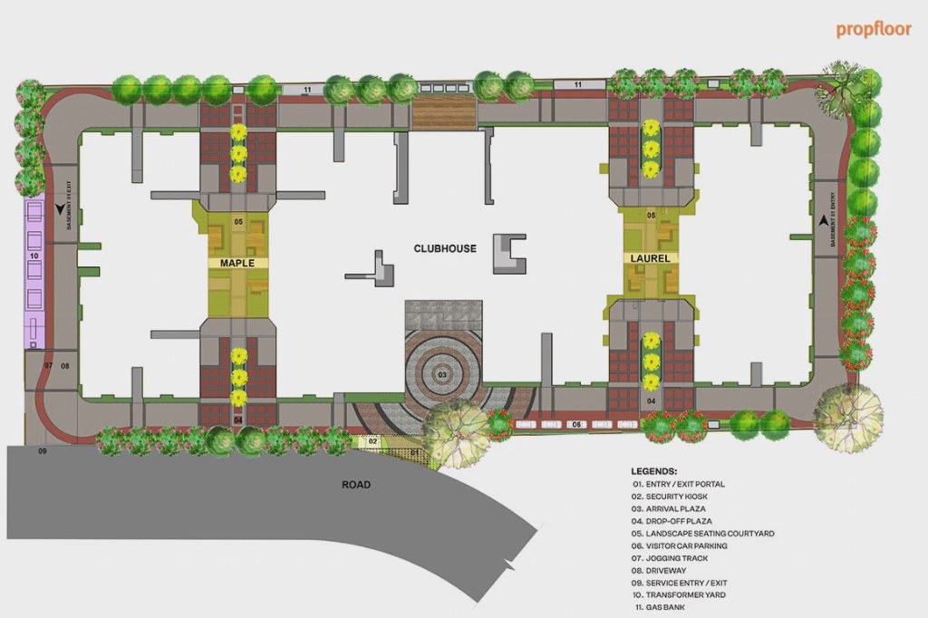 Brigade Orchards Laurel and Maple Master plan