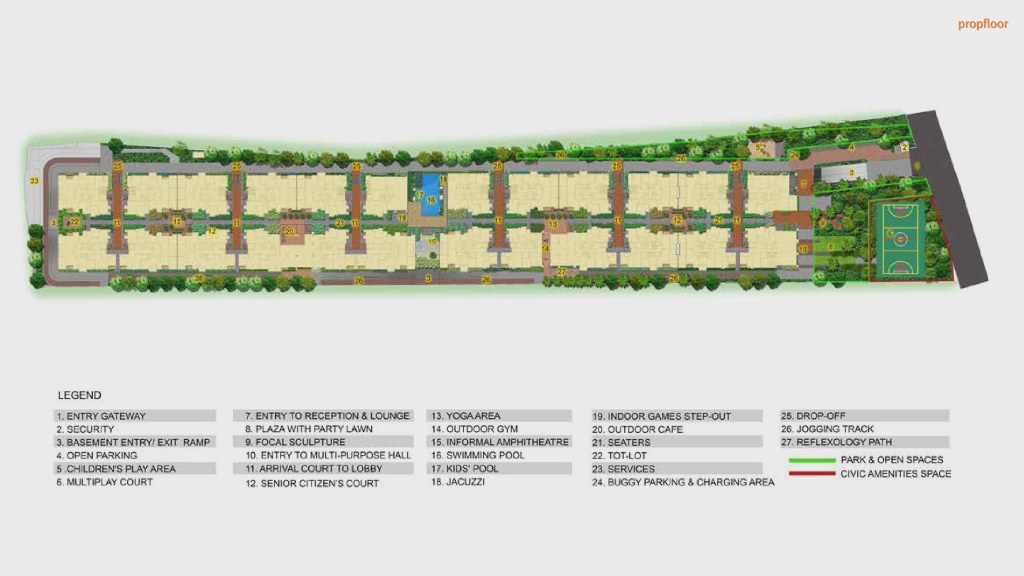 Brigade Parkside North Master plan