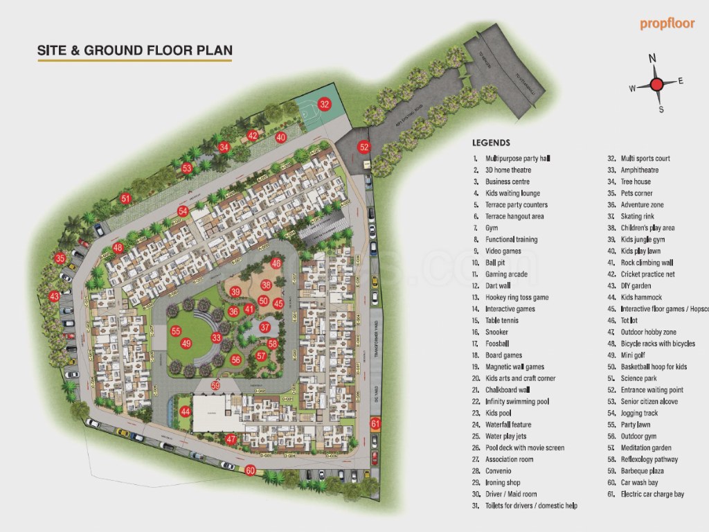 Casagrand Aquene Master plan