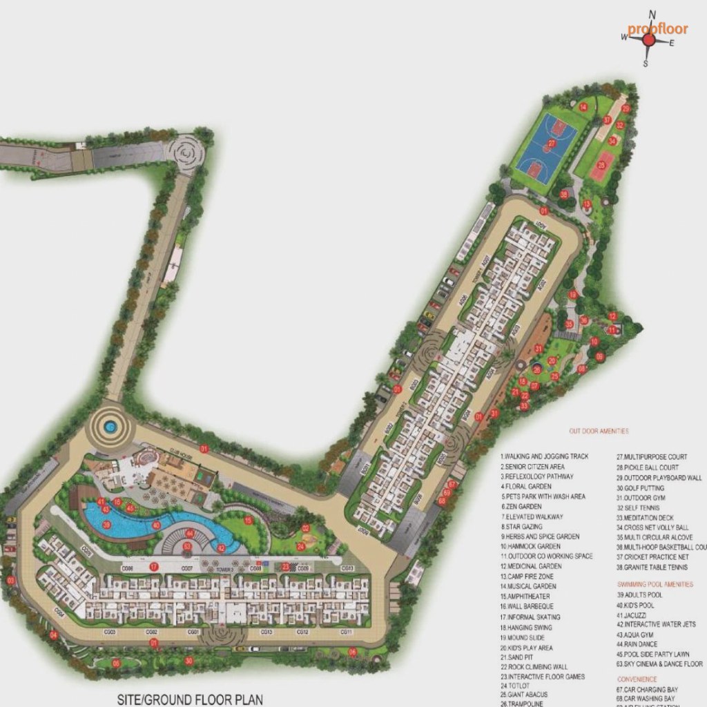 Casagrand Estancia Master plan