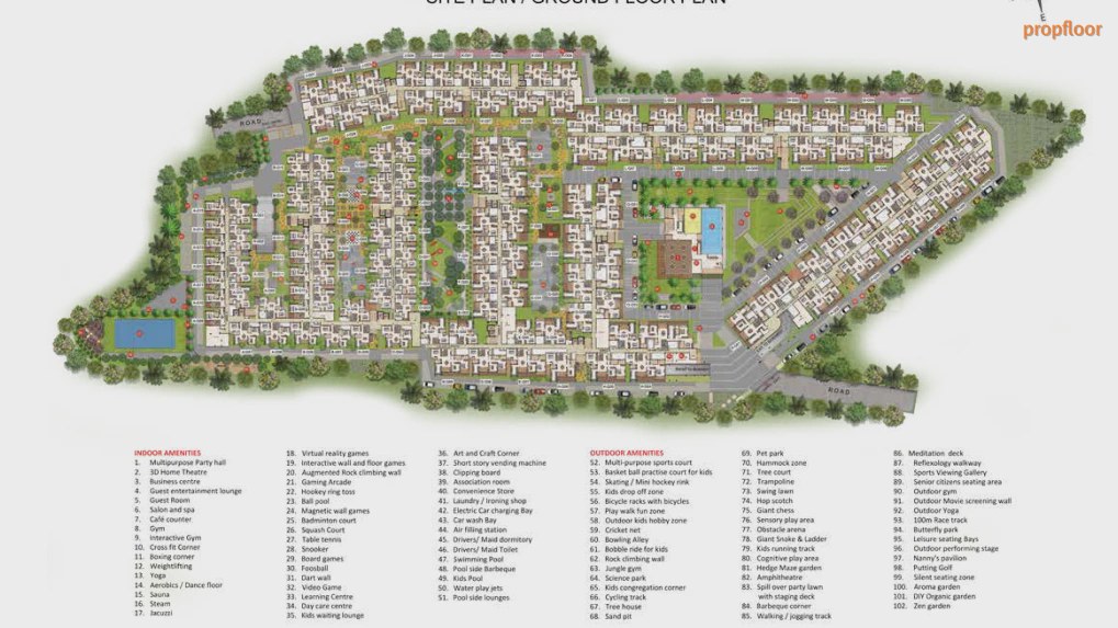 Casagrand Hazen Master plan