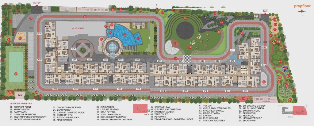 Casagrand Keatsway Master plan