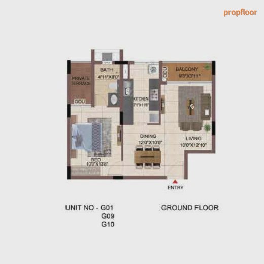 Casagrand Keatsway floor plan