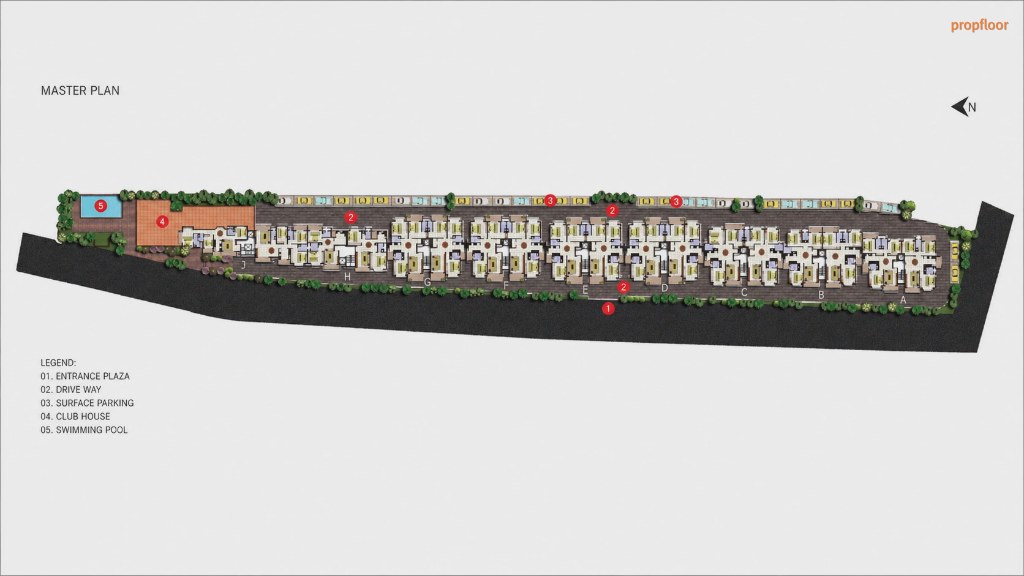 Century Linea master plan