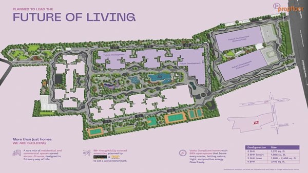 Century Mirai master plan