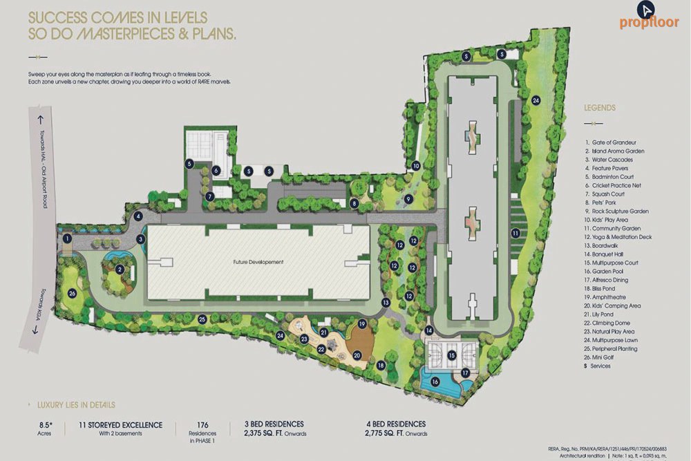 Century Regalia master plan