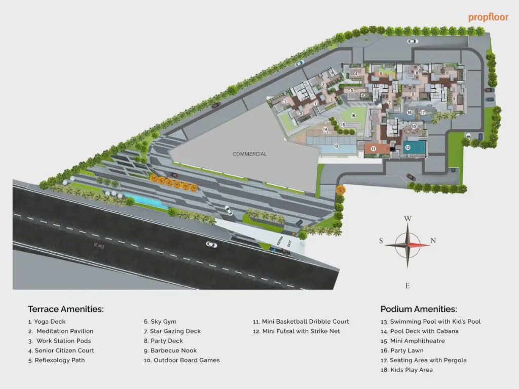 Concorde Mayfair Master plan