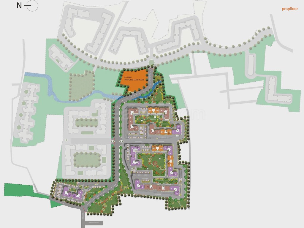 DLF Westend Heights Master plan