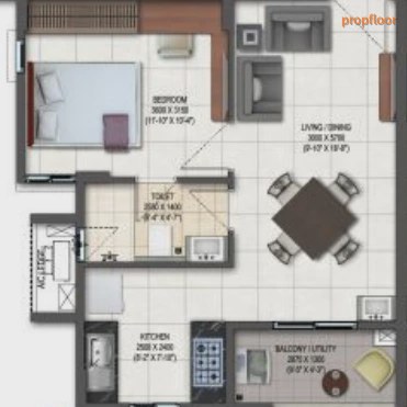 DSR Highland Greenz floor plan