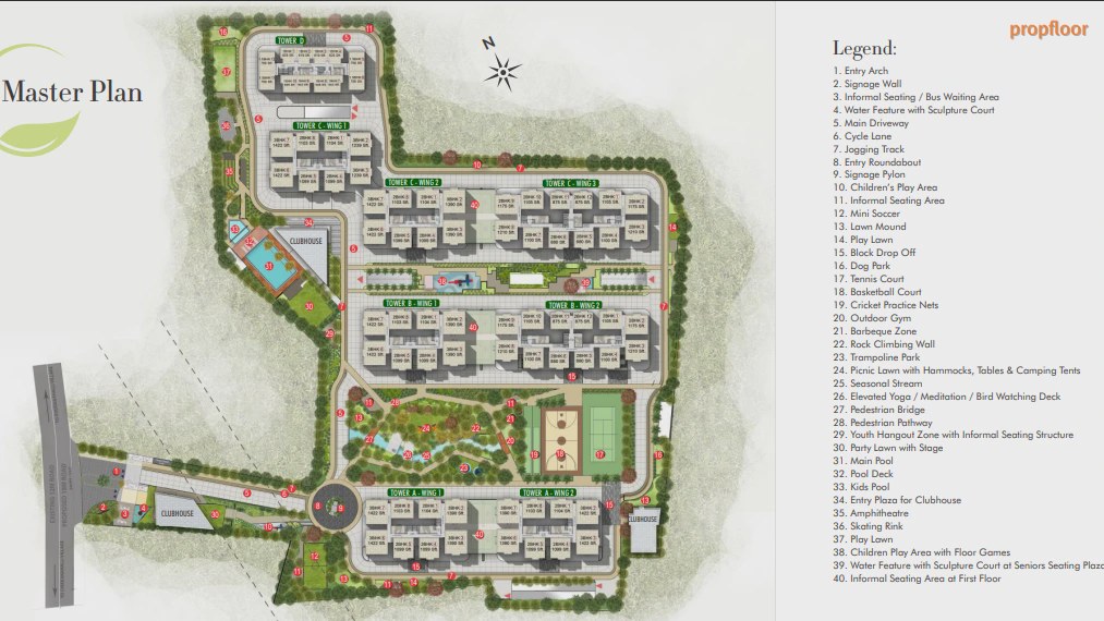 DSR Highland Greenz Master plan