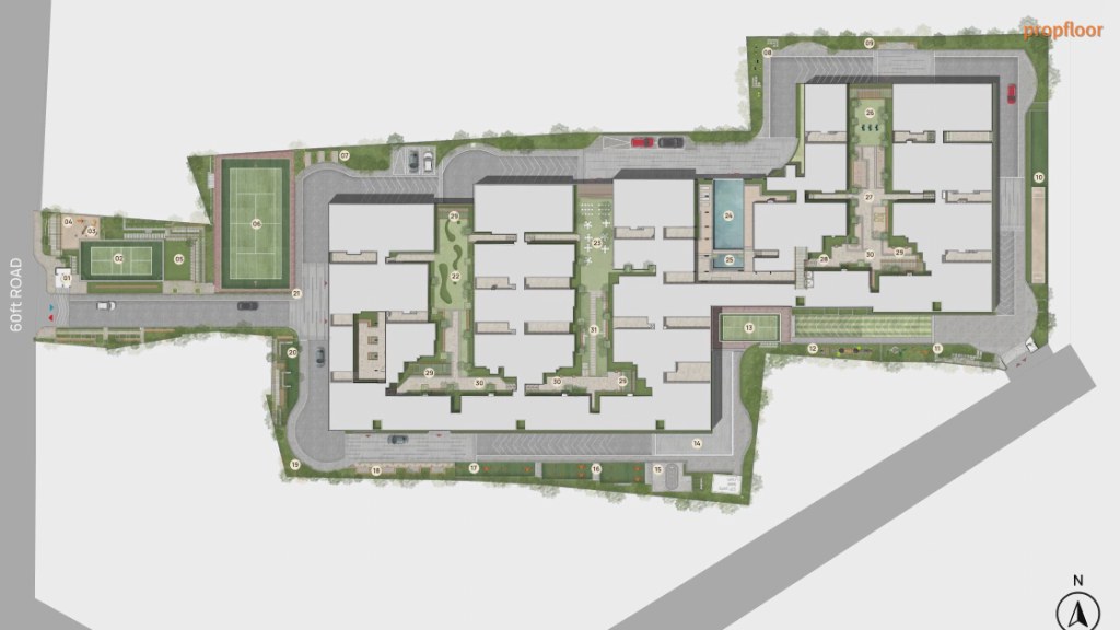 Elegant Tranquility Master plan