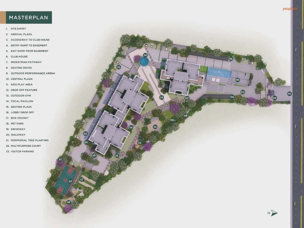 Embassy East Avenue Master plan