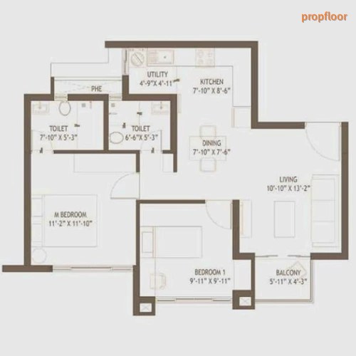 Embassy Edge floor plan