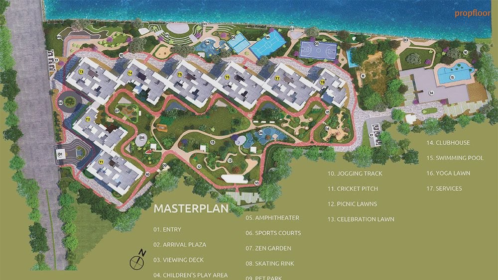 Embassy Greenshore Master plan