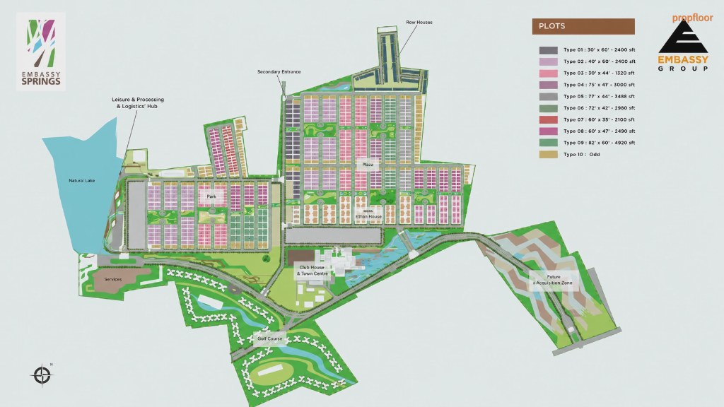 Embassy Springs Apartments master plan