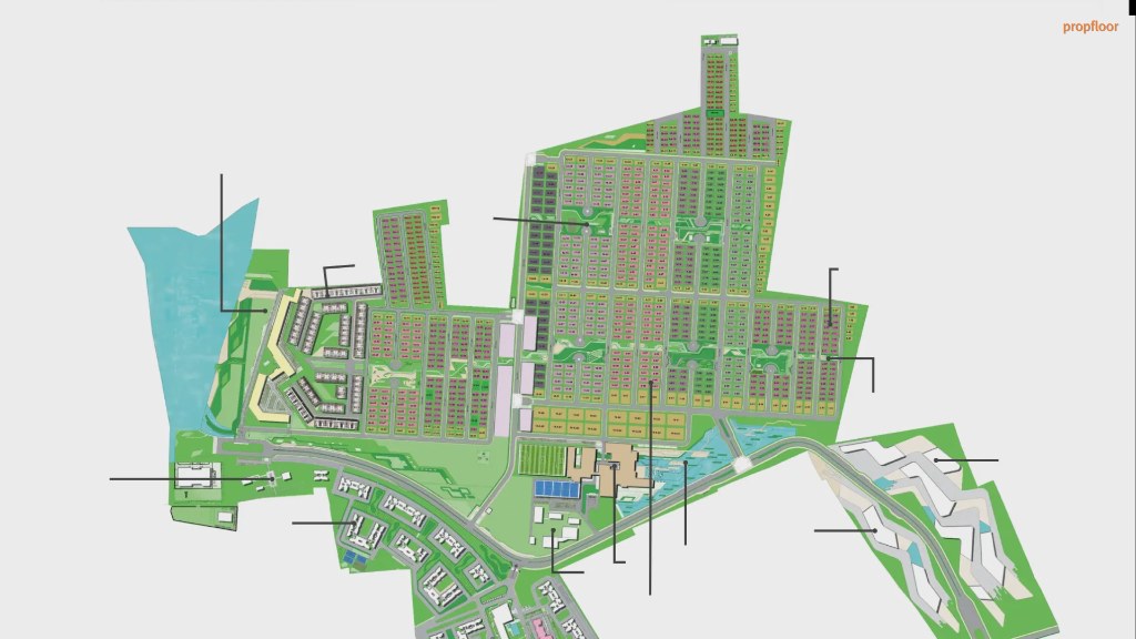 Embassy Springs Plots master plan