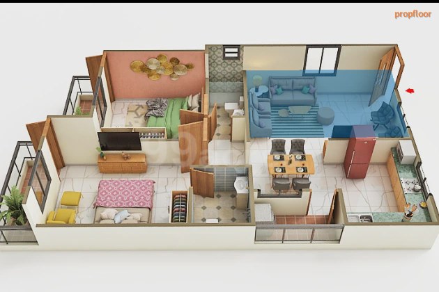 Endeavour Evara floor plan