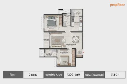 Evergreen at Prestige Raintree Park floor plan