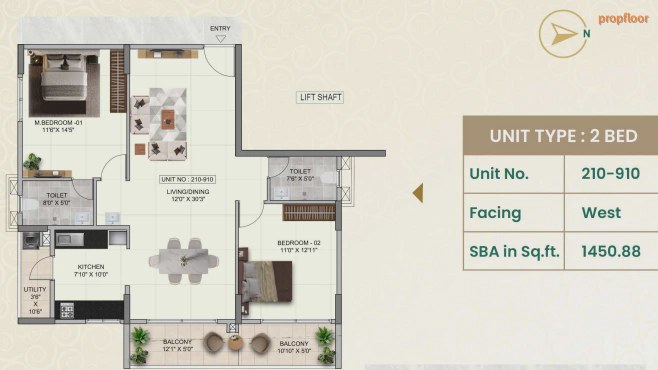 Global Edifice – The Clan floor plan