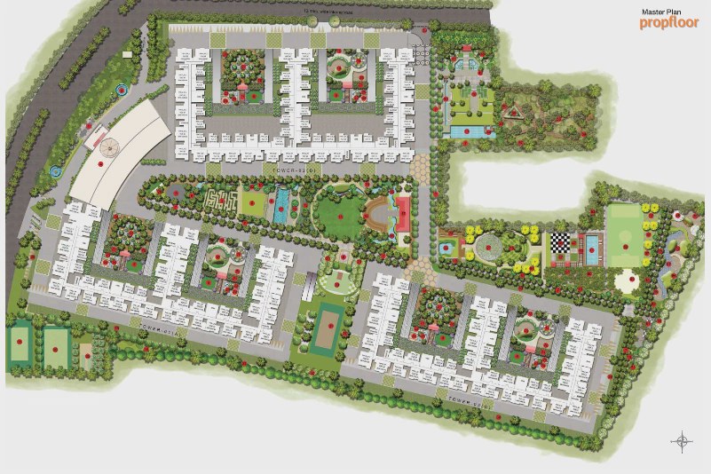 GM Global Techies Town Master plan