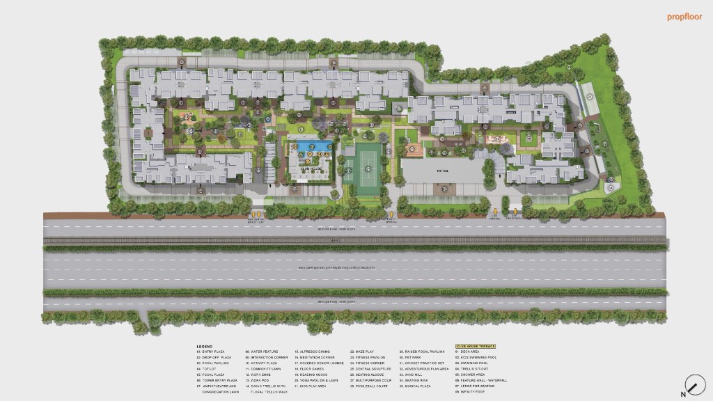 Godrej Aveline master plan