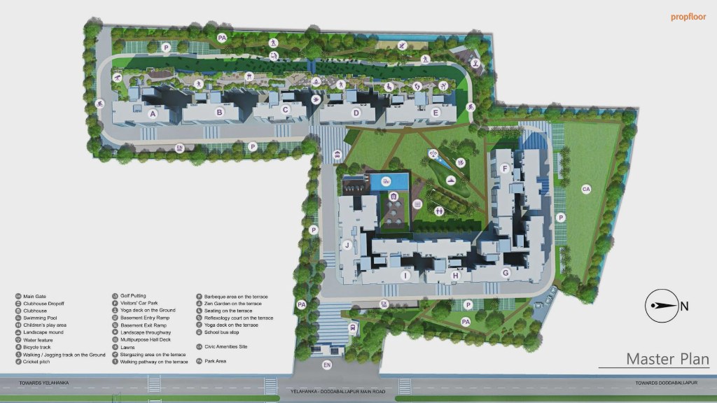 Godrej Avenue master plan