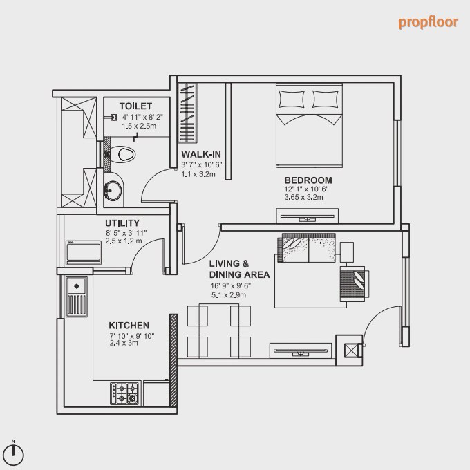 Godrej Avenue floor plan