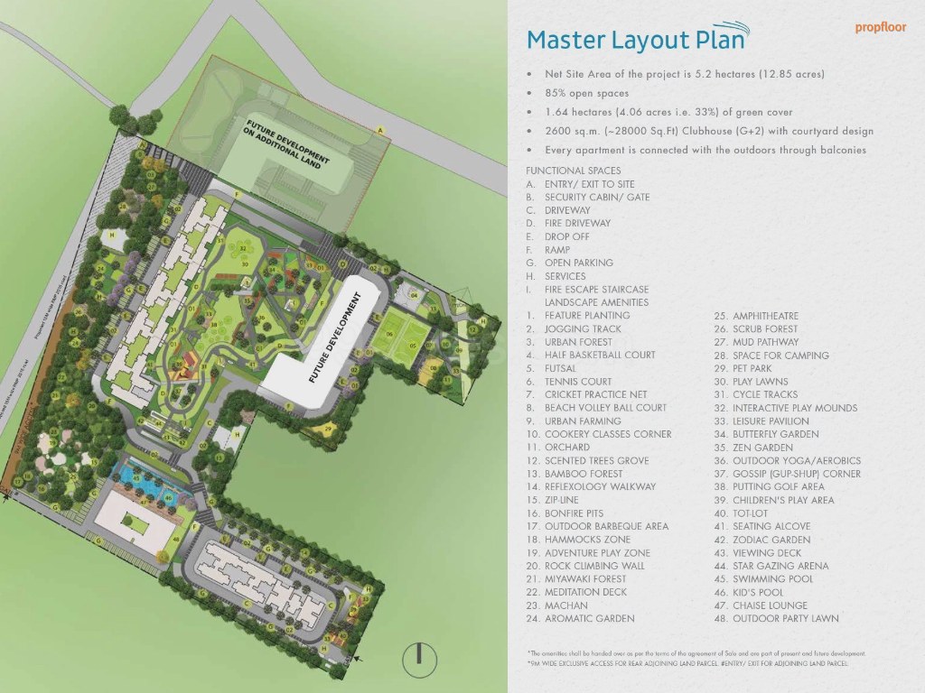 Godrej Park Retreat Master plan