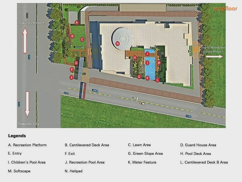 Godrej Platinum master plan
