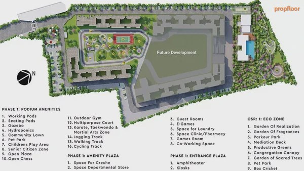 Godrej Splendour Master plan