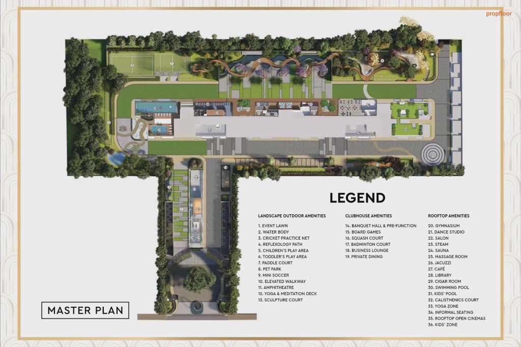 Godrej Tiara Master plan
