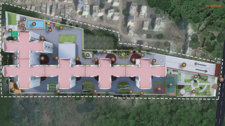 Gopalan Florenza Master plan