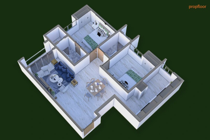 Gopalan Olympia floor plan
