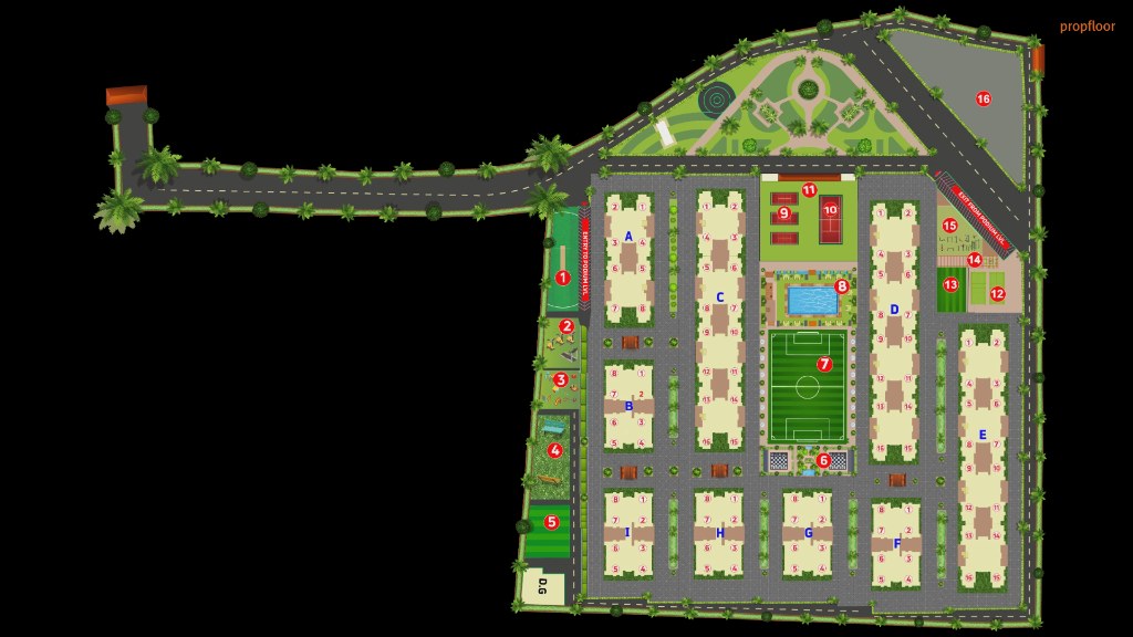 Gopalan Olympia Master plan
