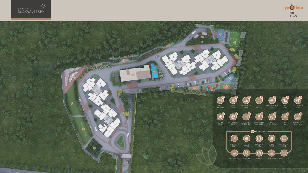 Goyal Orchid Bloomsberry Master plan