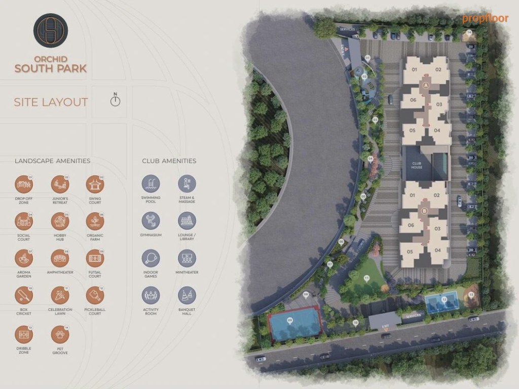 Goyal Orchid South Park Master plan