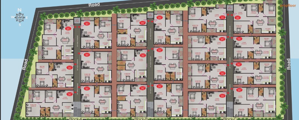 Happy Homes Trikuta Master plan