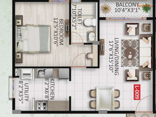 Haridhruva's Halcyon floor plan