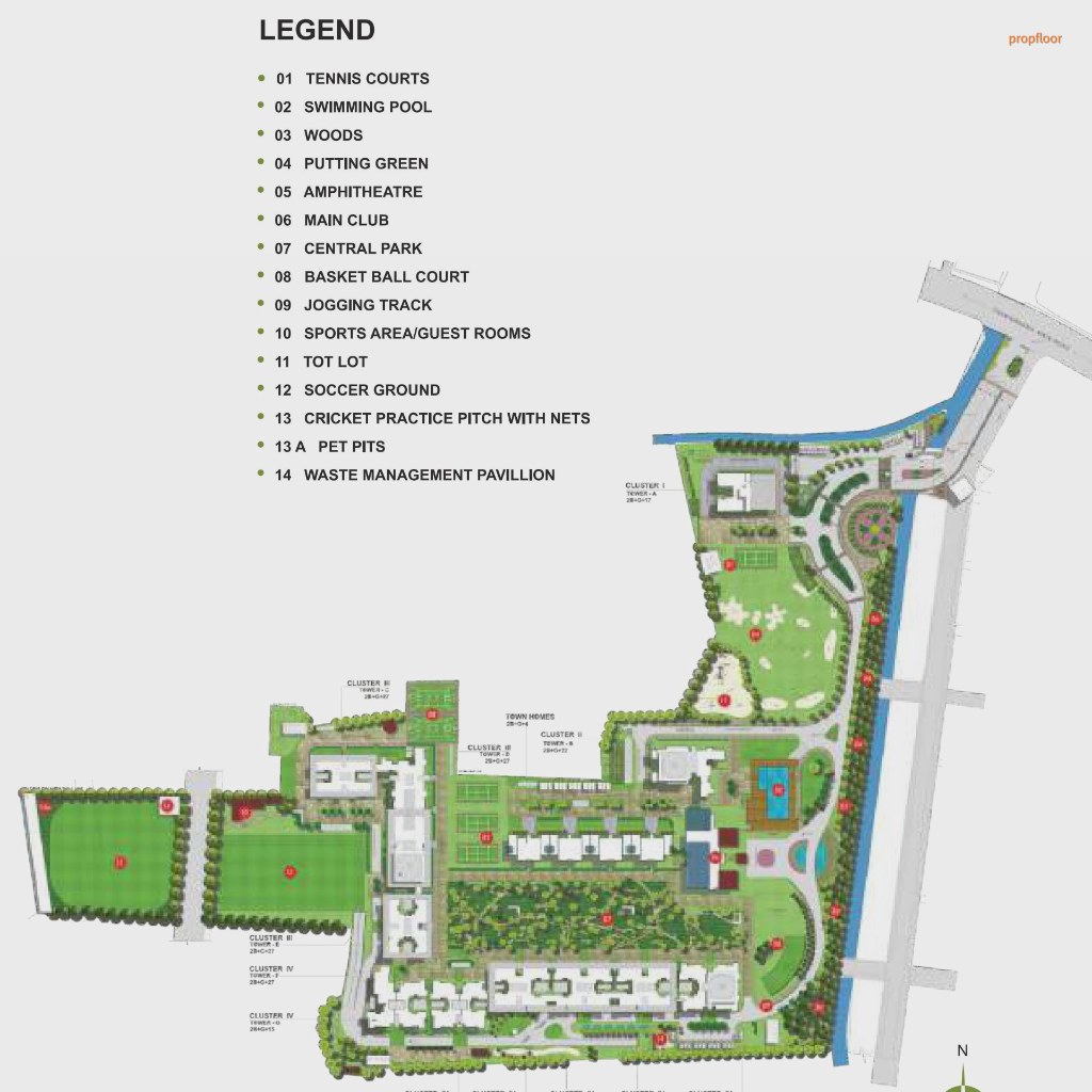 ICON North Apartments Master plan