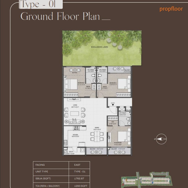 Inspira Winds of Life floor plan